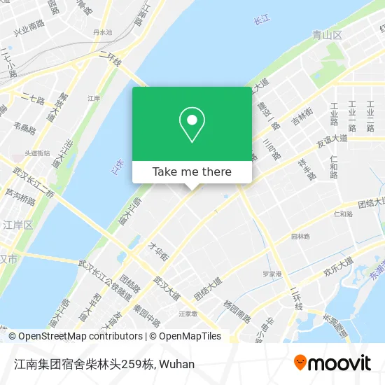 江南集团宿舍柴林头259栋 map