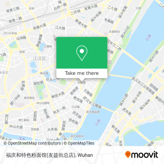 福庆和特色粉面馆(友益街总店) map