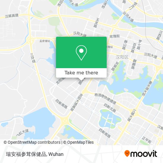 瑞安福参茸保健品 map