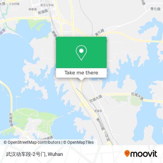 武汉动车段-2号门 map