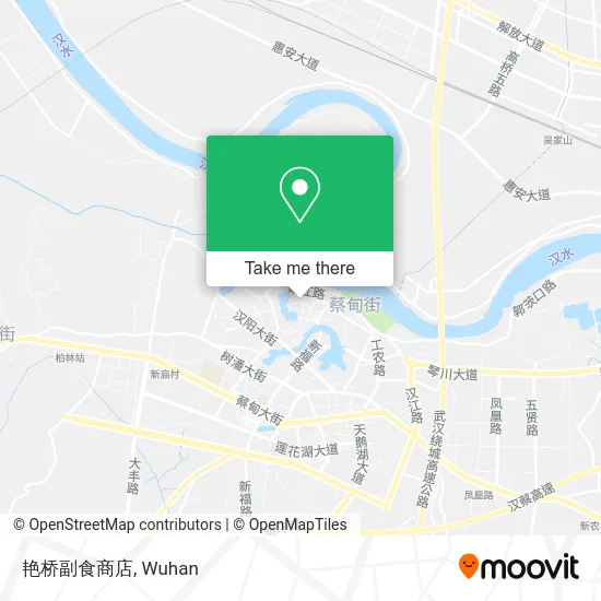 艳桥副食商店 map
