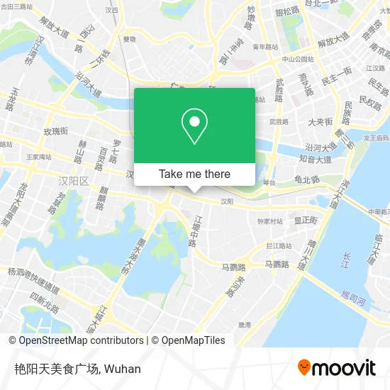 艳阳天美食广场 map