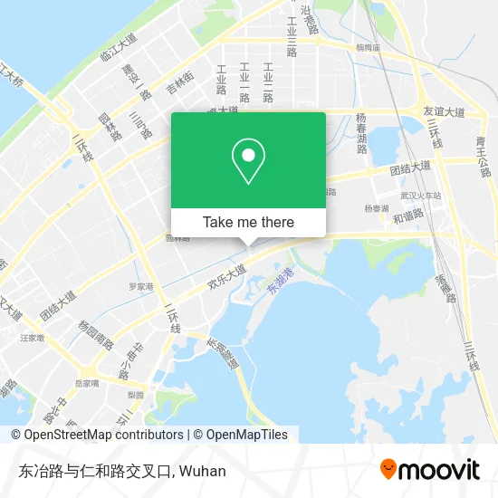 东冶路与仁和路交叉口 map