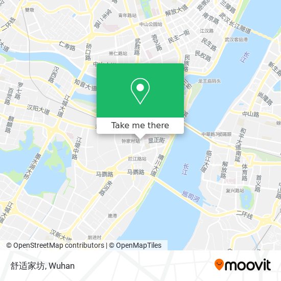 舒适家坊 map