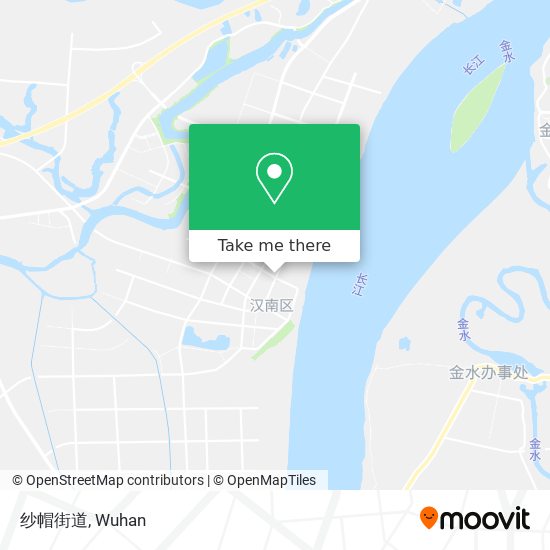 纱帽街道 map