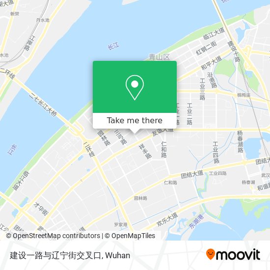 建设一路与辽宁街交叉口 map