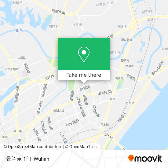 景兰苑-1门 map