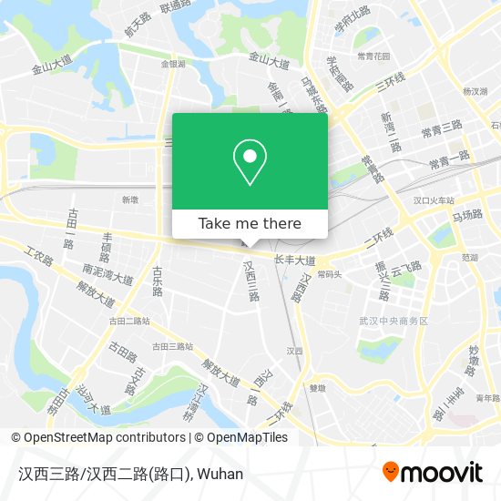汉西三路/汉西二路(路口) map