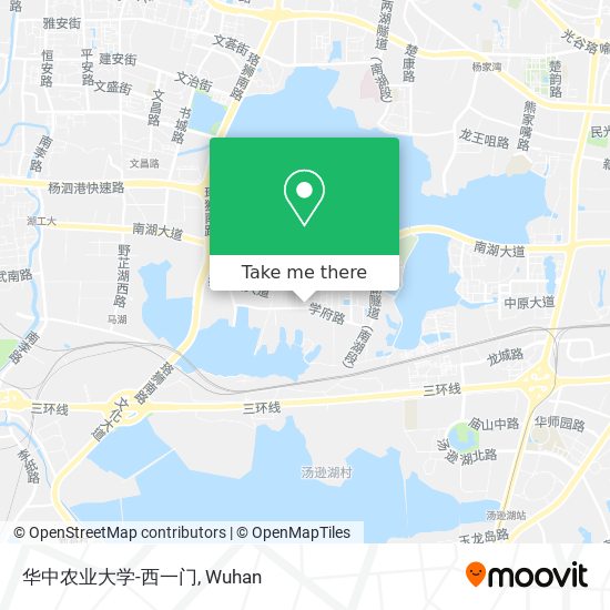 华中农业大学-西一门 map