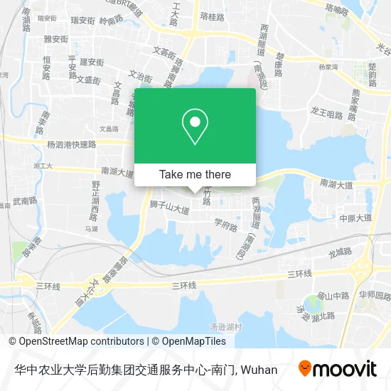 华中农业大学后勤集团交通服务中心-南门 map
