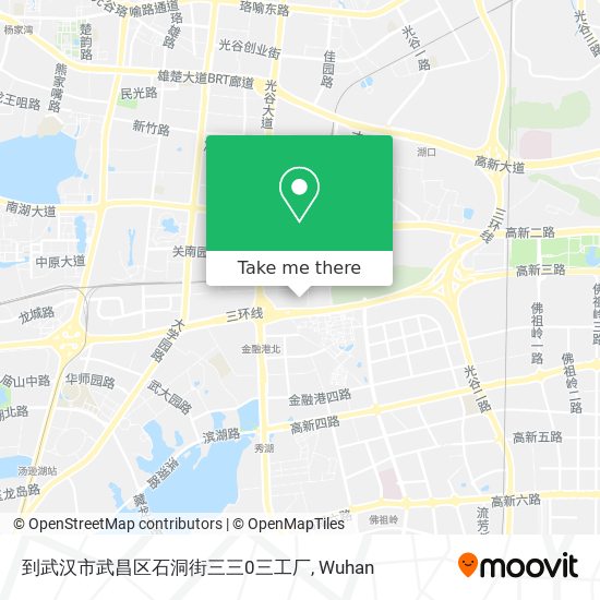到武汉市武昌区石洞街三三0三工厂 map
