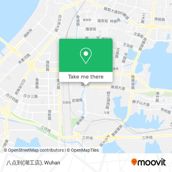八点到(湖工店) map