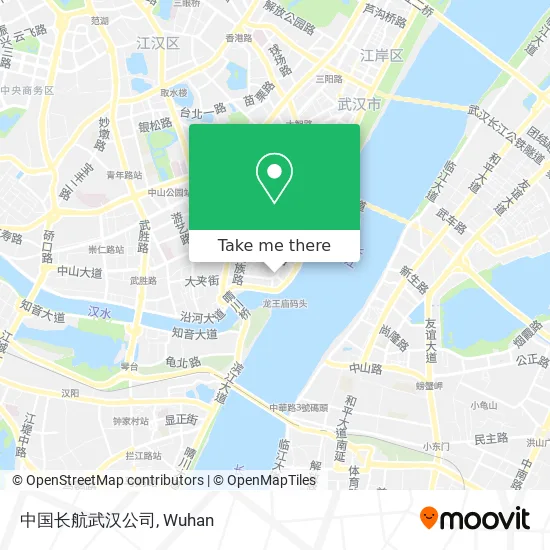 中国长航武汉公司 map