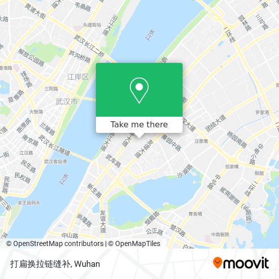 打扁换拉链缝补 map