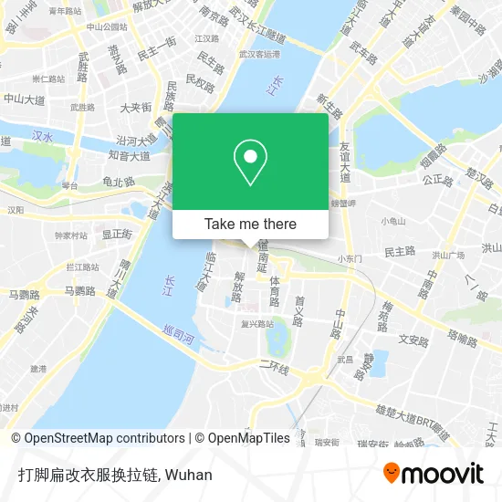 打脚扁改衣服换拉链 map
