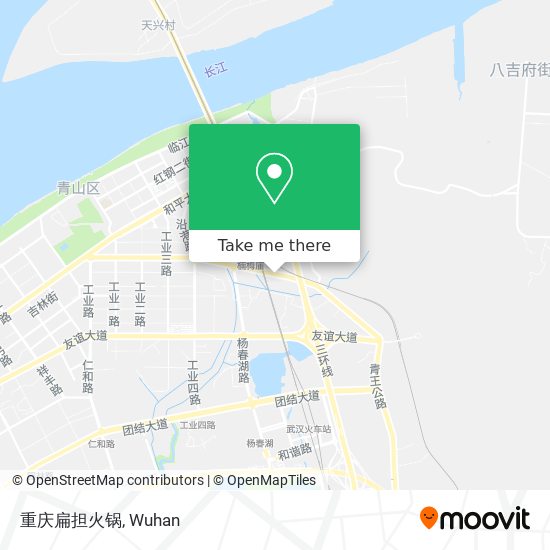 重庆扁担火锅 map