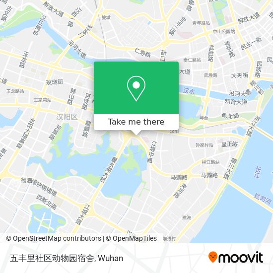 五丰里社区动物园宿舍 map