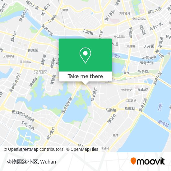 动物园路小区 map