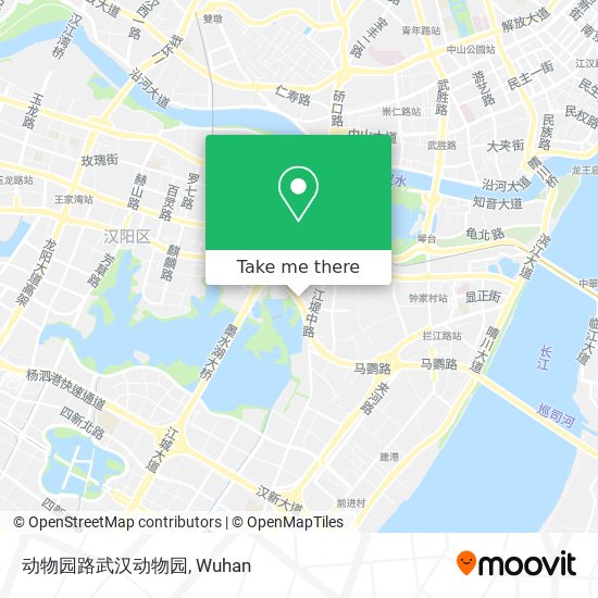 动物园路武汉动物园 map