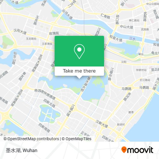 墨水湖 map