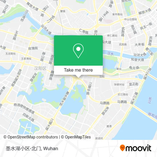 墨水湖小区-北门 map