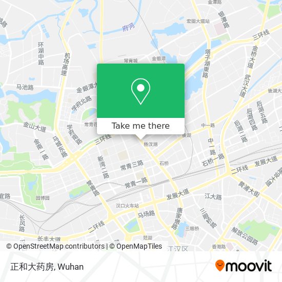 正和大药房 map