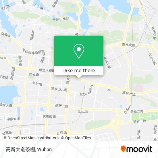 高新大道茶棚 map