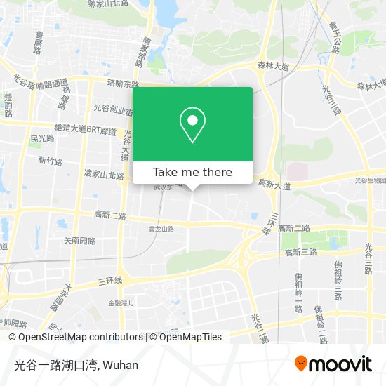 光谷一路湖口湾 map