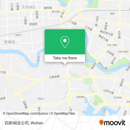 四新铜业公司 map
