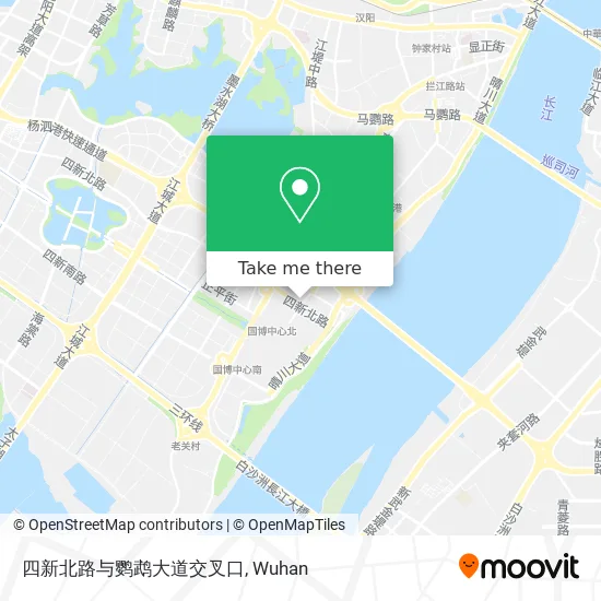 四新北路与鹦鹉大道交叉口 map
