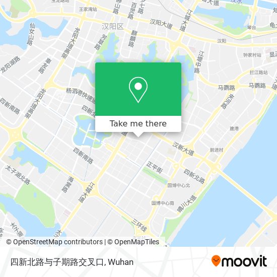 四新北路与子期路交叉口 map