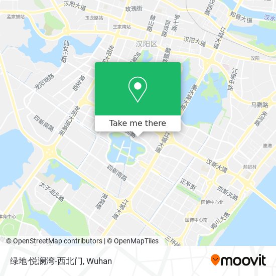 绿地·悦澜湾-西北门 map