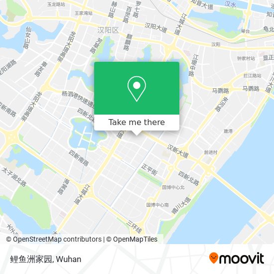 鲤鱼洲家园 map