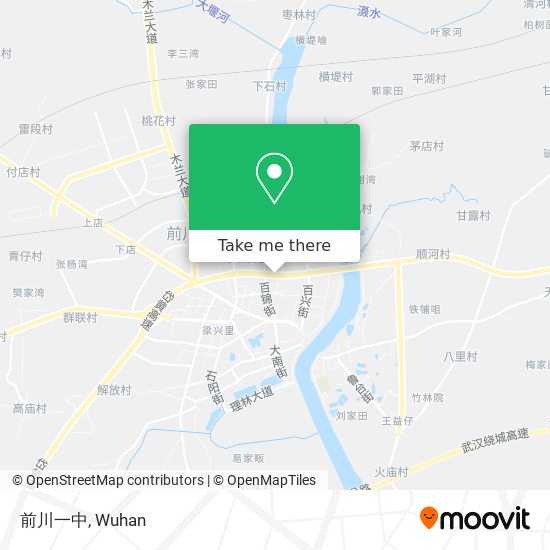 前川一中 map