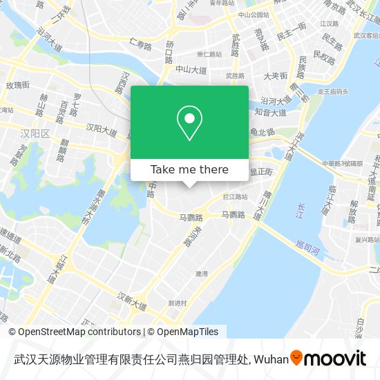 武汉天源物业管理有限责任公司燕归园管理处 map