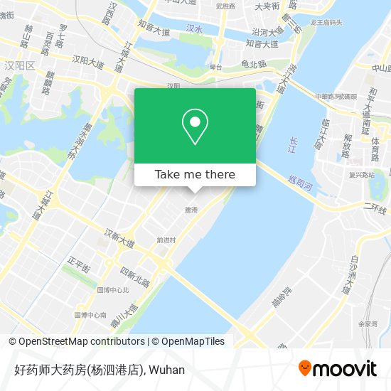 好药师大药房(杨泗港店) map