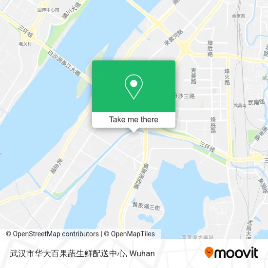 武汉市华大百果蔬生鲜配送中心 map