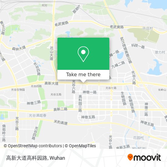 高新大道高科园路 map
