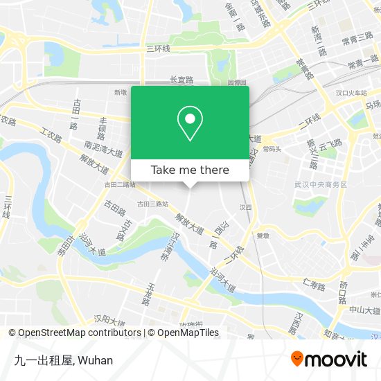 九一出租屋 map