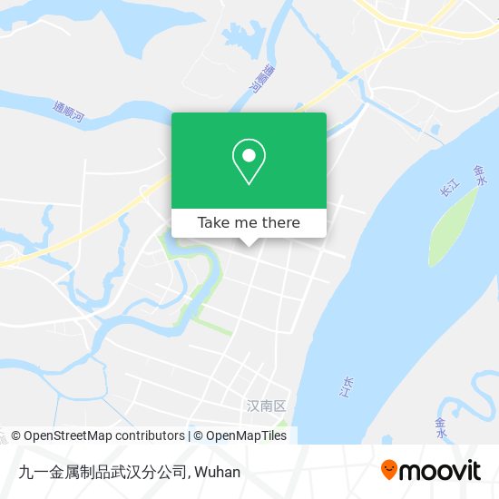 九一金属制品武汉分公司 map