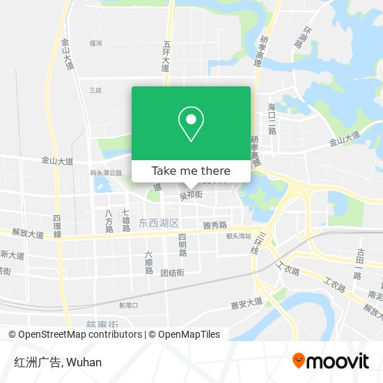 红洲广告 map