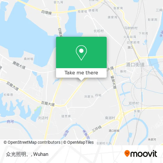 众光照明。 map