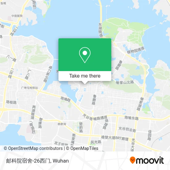 邮科院宿舍-26西门 map