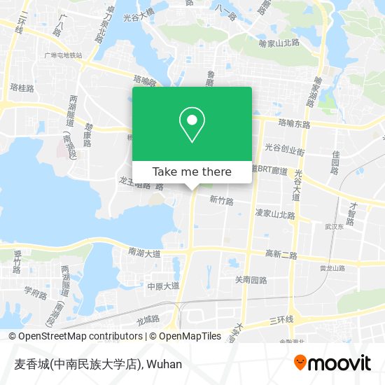 麦香城(中南民族大学店) map