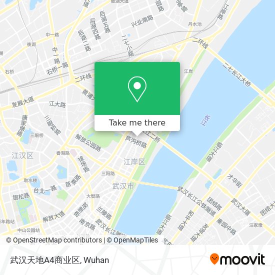武汉天地A4商业区 map