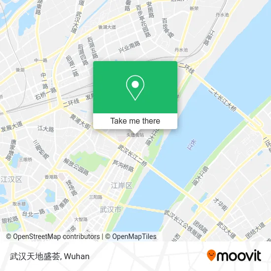 武汉天地盛荟 map