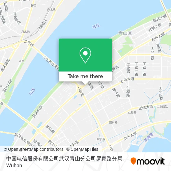 中国电信股份有限公司武汉青山分公司罗家路分局 map