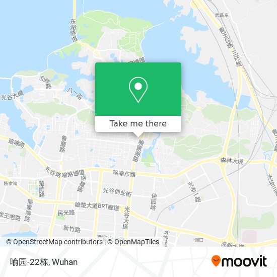 喻园-22栋 map