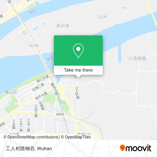 工人村路钢谷 map