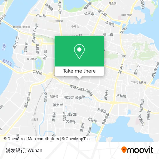 浦发银行 map